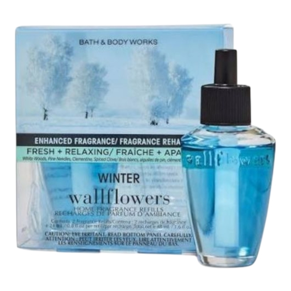 WINTER WALLFLOWER FRAGRANCE REFILLS 2-PACK BY BATH & BODY WORKS
